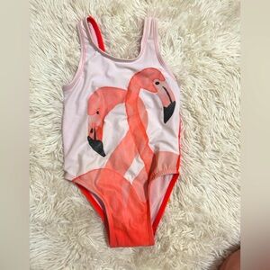 Old Navy Coral and White Swimsuit